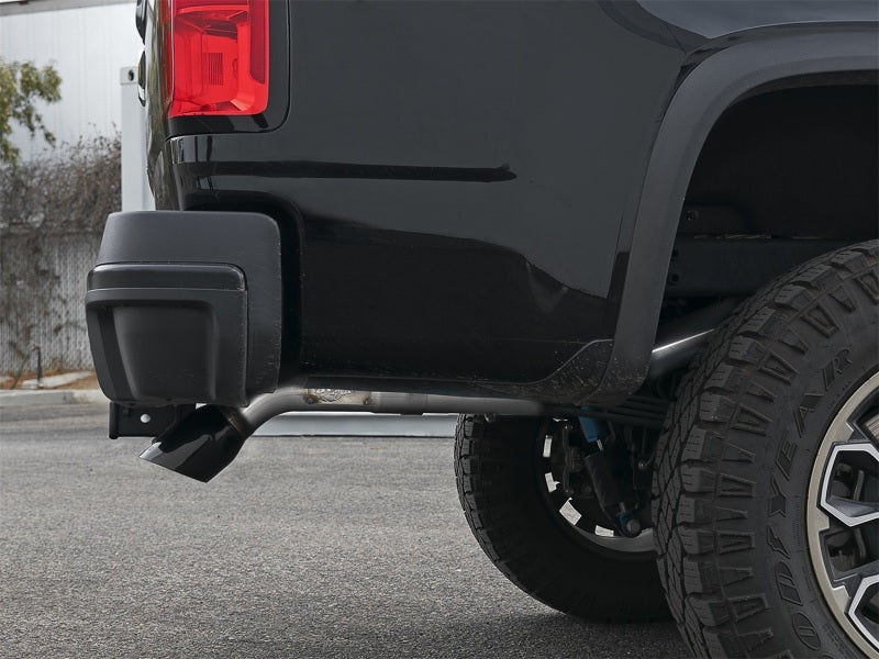 Load image into Gallery viewer, aFe MACH Force-Xp Hi-Tuck 3in. 409 SS C/B Exhaust 15-18 GM Colorado/Canyon L4-2.5L/V6-3.6L - Blk Tip
