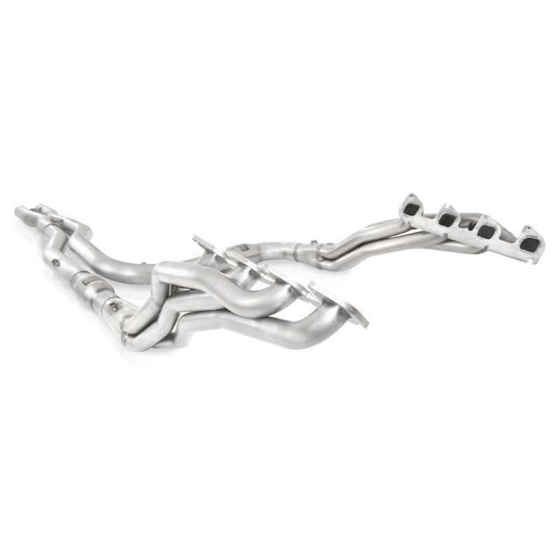 Load image into Gallery viewer, Stainless Works 2010-14 Ford F-150 Raptor 1-7/8in Primaries 3in High-Flow Cats X-Pipe
