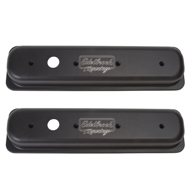 Load image into Gallery viewer, Edelbrock Valve Cover Victor Series Chevrolet 1987-1995 262-400 CI V8 Black
