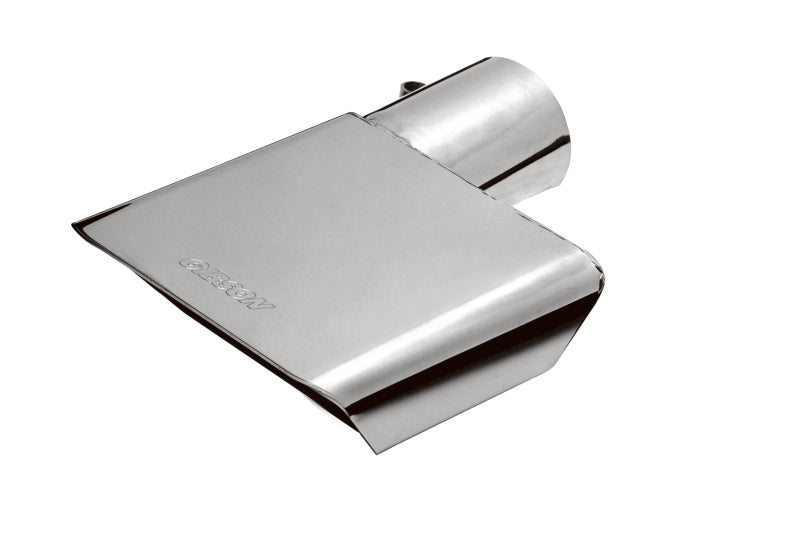 Load image into Gallery viewer, Gibson Rectangle Sport Tip - Left - 6x2.75in OD/2in Inlet/9.5in Length - Stainless

