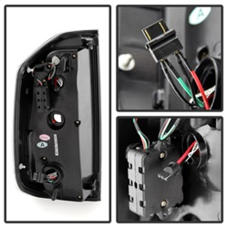 Load image into Gallery viewer, Spyder Toyota Tundra 2014-2016 Light Bar LED Tail Lights Black Smoke ALT-YD-TTU14-LED-BSM
