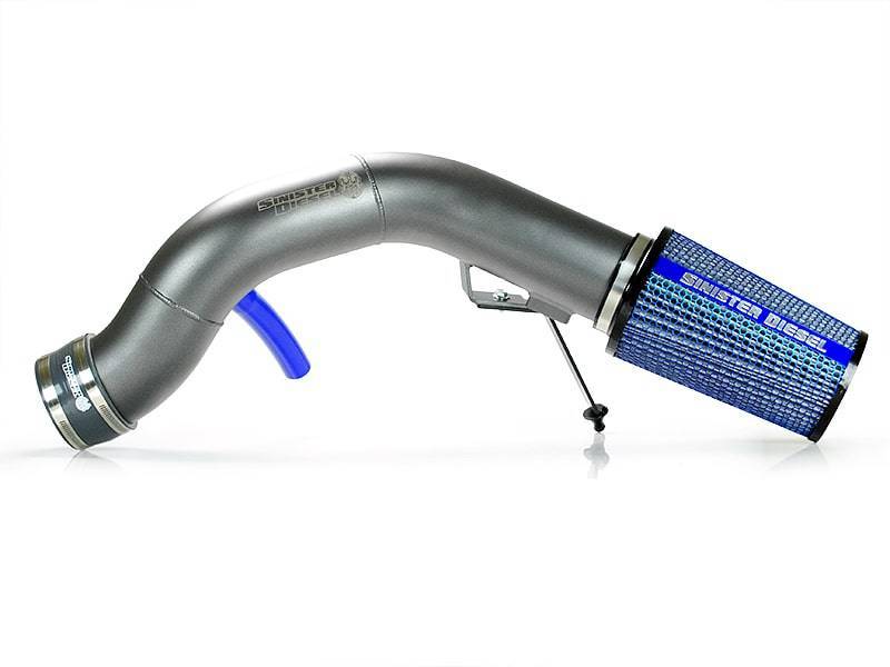 Load image into Gallery viewer, Sinister Diesel 03-07 Ford 6.0L Powerstroke Cold Air Intake - Gray
