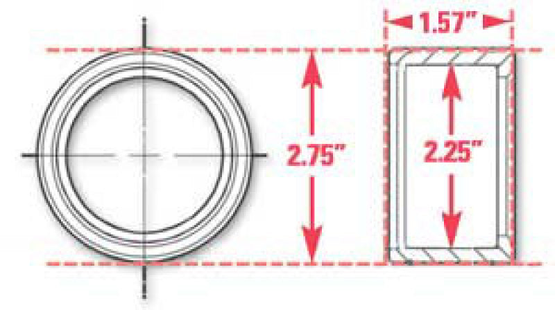 Load image into Gallery viewer, SPC Performance Weld-In Ring Kit 2.25 in. ID
