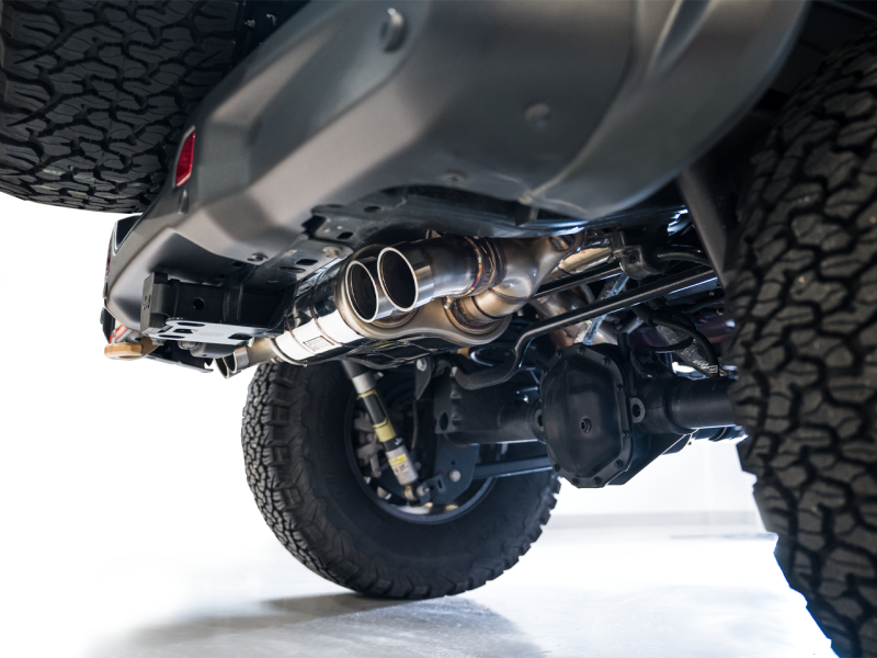 Load image into Gallery viewer, AWE 21+ Wrangler 392 Switchpath Cat-Back Exhaust- Quad BashGuards
