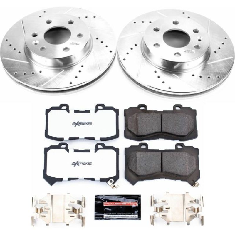 Load image into Gallery viewer, Power Stop 15-18 Chevrolet Colorado Front Z36 Truck &amp; Tow Brake Kit
