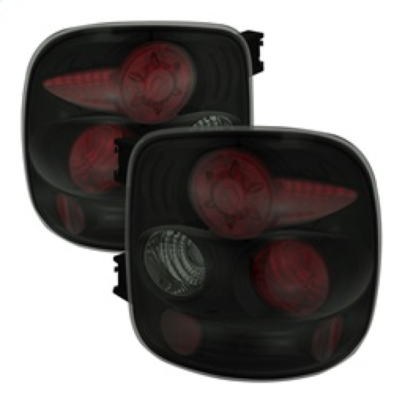Load image into Gallery viewer, Spyder Chevy Silverado Stepside 99-04 Euro Style Tail Lights Black Smoke ALT-YD-CS99STS-BSM
