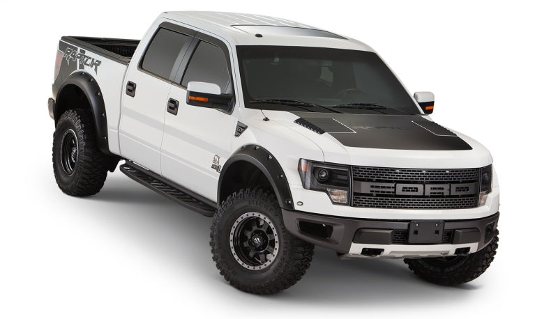 Load image into Gallery viewer, Bushwacker 10-14 Ford F-150 SVT Raptor Pocket Style Flares 4pc - Black
