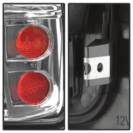 xTune Dodge Ram 1500/2500/3500 94-01 Euro Style Tail Lights Chrome ALT-ON-DRAM94-C