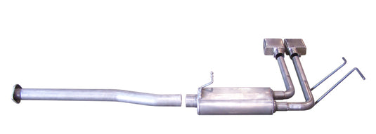 Gibson 08-09 Chevrolet Silverado 1500 LS 4.8L 2.5in Cat-Back Super Truck Exhaust - Aluminized