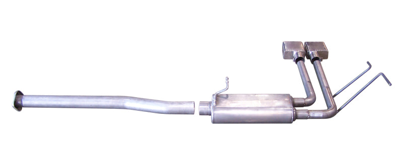 Load image into Gallery viewer, Gibson 08-09 Chevrolet Silverado 1500 LS 4.8L 2.5in Cat-Back Super Truck Exhaust - Stainless
