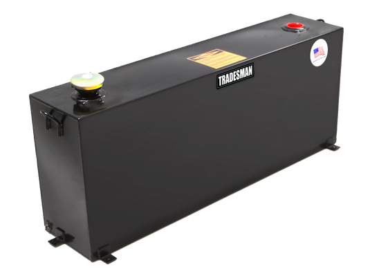 Tradesman Steel Rectangular Liquid Storage Tank (Full Size) - Black