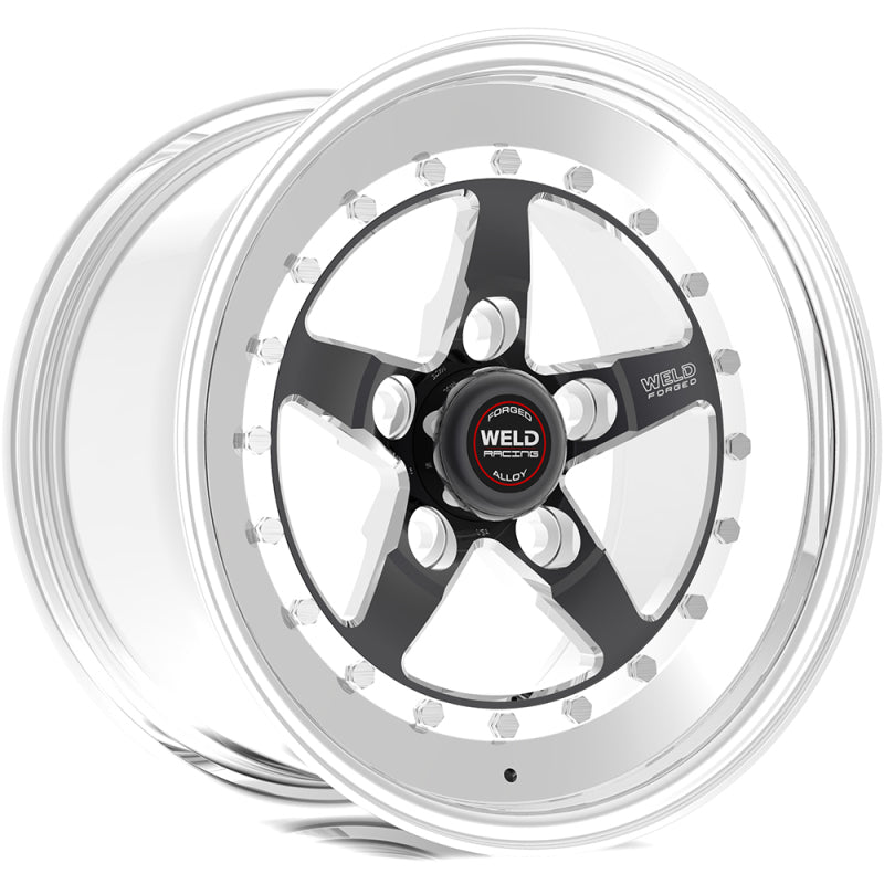 Load image into Gallery viewer, Weld Weldstar 15x9 / 5x4.5 BP / 4.5in. BS Black Wheel - Non-Beadlock
