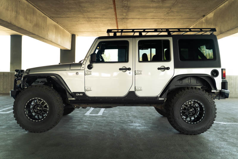 Load image into Gallery viewer, DV8 Offroad 07-18 Jeep Wrangler JK Slim Fender Flares
