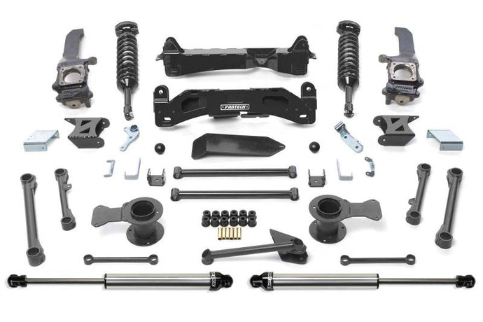 Fabtech 06-09 Toyota FJ 4WD 6in Perf Sys w/Dlss 2.5C/Os & Rr Dlss