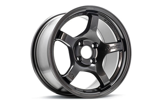 Gram Lights 57CR 15x8.0 +35 4x100 Super Dark Gunmetal Wheel