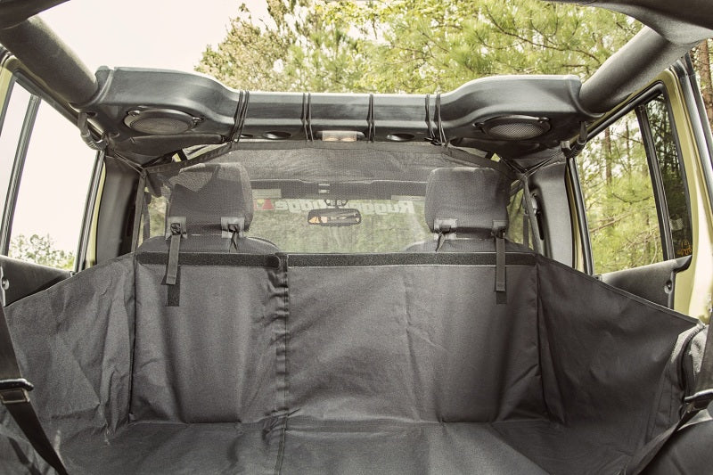 Load image into Gallery viewer, Rugged Ridge C2 Cargo Curtain Front 07-18 Jeep Wrangler JK/JKU
