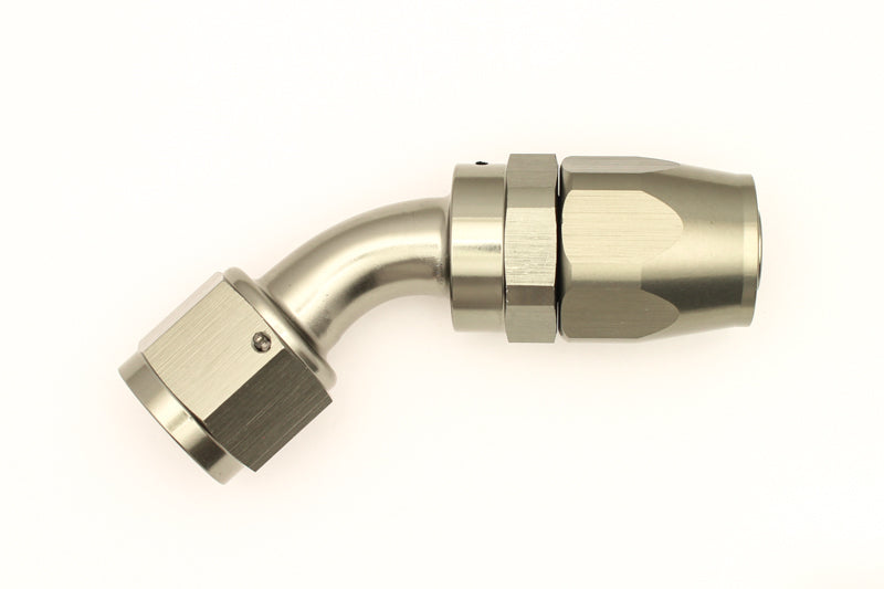 Load image into Gallery viewer, DeatschWerks 10AN Female Swivel 45-Degree Hose End CPE
