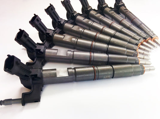 DDP 11-14 Ford Powerstroke 6.7L Reman Injector Set (20% Over)