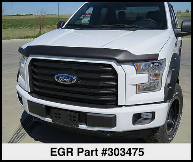 Load image into Gallery viewer, EGR 15+ Ford F150 Superguard Hood Shield - Matte (303475)
