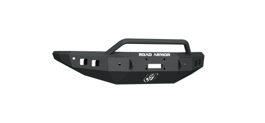 Road Armor 16-19 Nissan Titan Stealth Front Winch Bumper w/Pre-Runner - Tex Blk