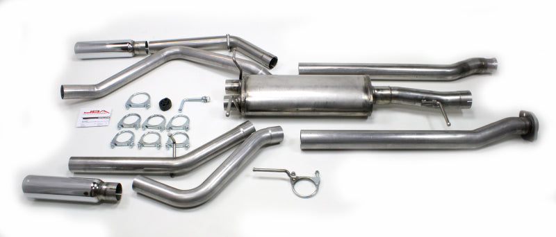 Load image into Gallery viewer, JBA 05-17 Chevrolet Silverado/GMC Sierra 4.3L/4.8L/5.3L 409SS Dual Rear Exit Cat-Back Exhaust
