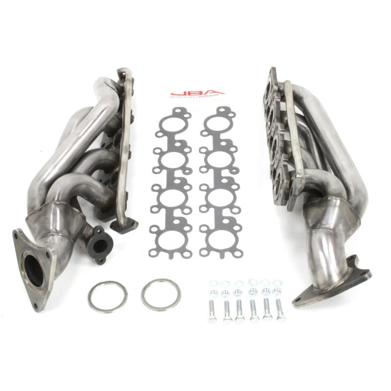 Load image into Gallery viewer, JBA 10-19 Toyota 4.6L V8 1-5/8in Primary Raw 409SS Cat4Ward Header
