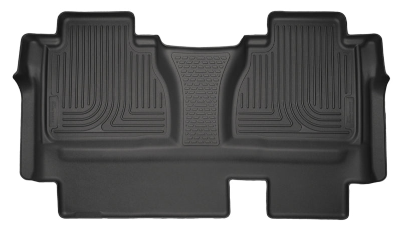 Load image into Gallery viewer, Husky Liners 14-15 Toyota Tundra Double Cab Pickup Weatherbeater Black 2nd Seat Floor Liners
