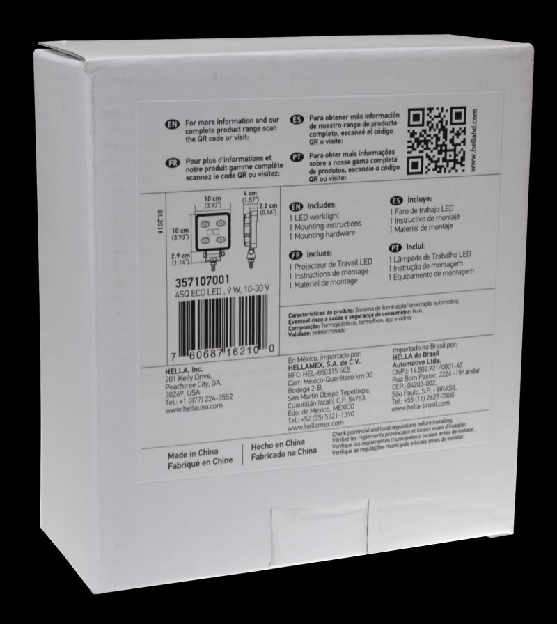 Load image into Gallery viewer, Hella ValueFit Work Light 4SQ LED MV CR LT
