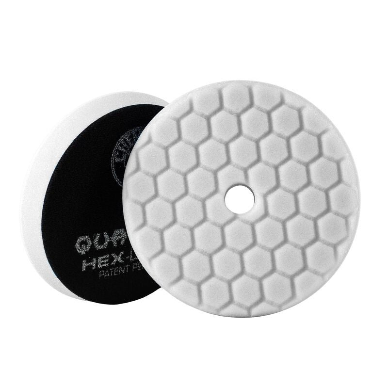 Load image into Gallery viewer, Chemical Guys Hex-Logic Quantum Light-Medium Polishing Pad - White - 6.5in
