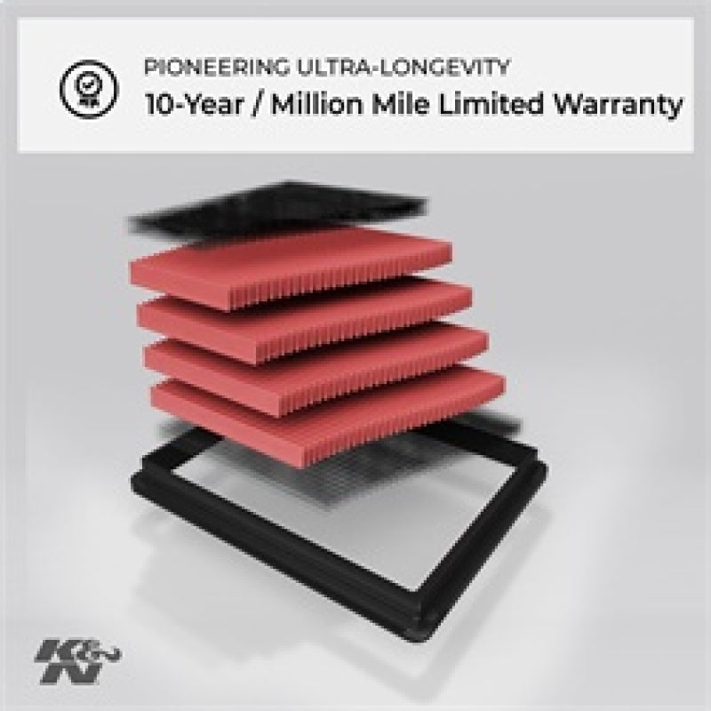 Load image into Gallery viewer, K&amp;N 2019 Ford Transit L3-1.0L F/I Replacement Drop In Air Filter
