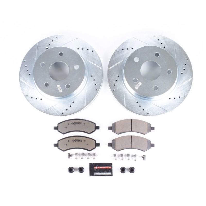 Load image into Gallery viewer, Power Stop 11-18 Ram 1500 Front Z36 Truck &amp; Tow Brake Kit
