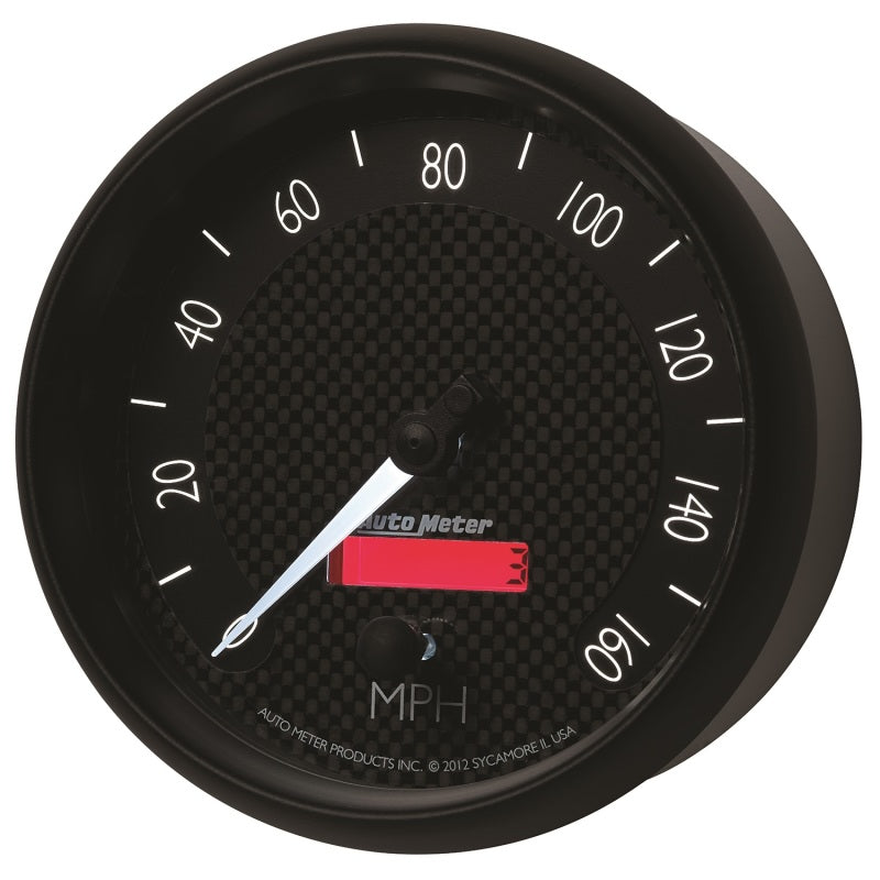Load image into Gallery viewer, Autometer GT Series 5in In Dash 0-160 MPH Electronic Programmable Speedometer

