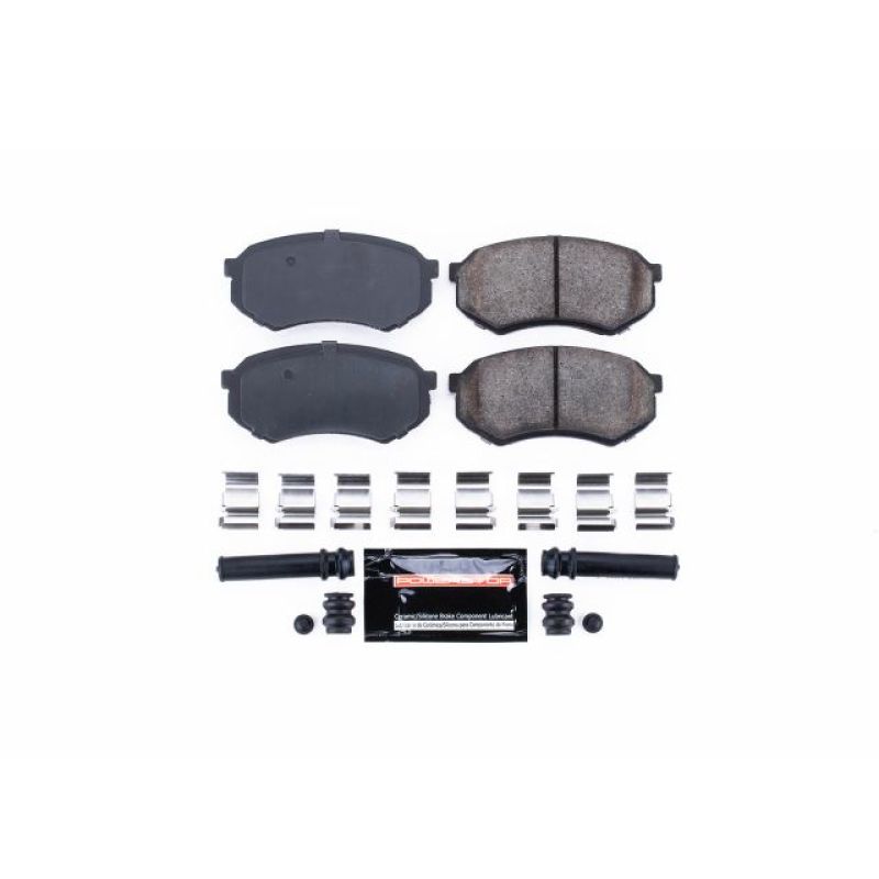 Load image into Gallery viewer, Power Stop 88-91 Mazda 929 Front Z23 Evolution Sport Brake Pads w/Hardware
