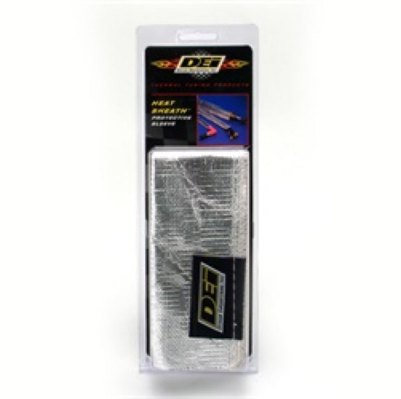 Load image into Gallery viewer, DEI Heat Sheath 1-1/2in I.D. x 3ft - Aluminized Sleeving - Sewn Edge
