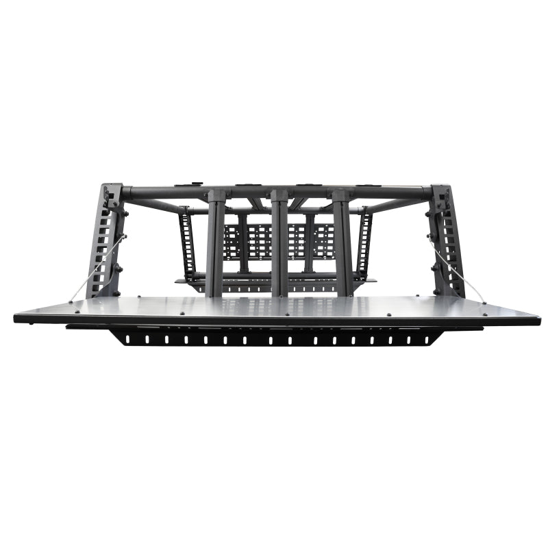 Load image into Gallery viewer, Go Rhino XRS Accessory Gear Table for Full-Sized Trucks (Mounts to 5952000T) - Tex. Blk
