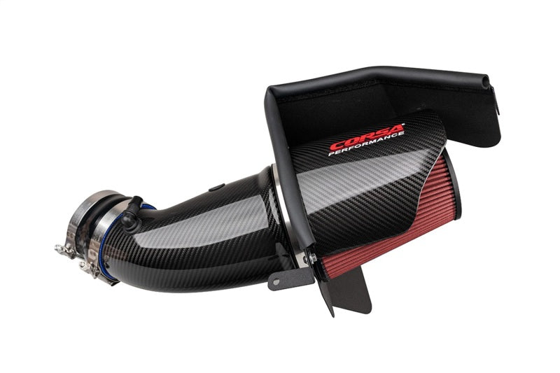 Load image into Gallery viewer, Corsa 2019-2023 Dodge Challenger SRT/Hellcat/Redeye/Demon Carbon Fiber Air Intake w/ DryTech Filter
