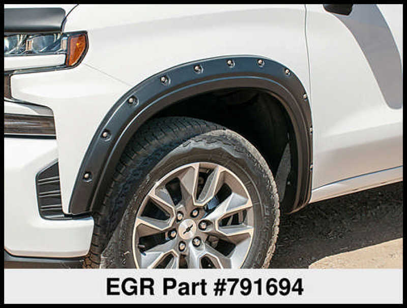 Load image into Gallery viewer, EGR 2019 Chevy 1500 Bolt-On Style Fender Flares - Set - Black
