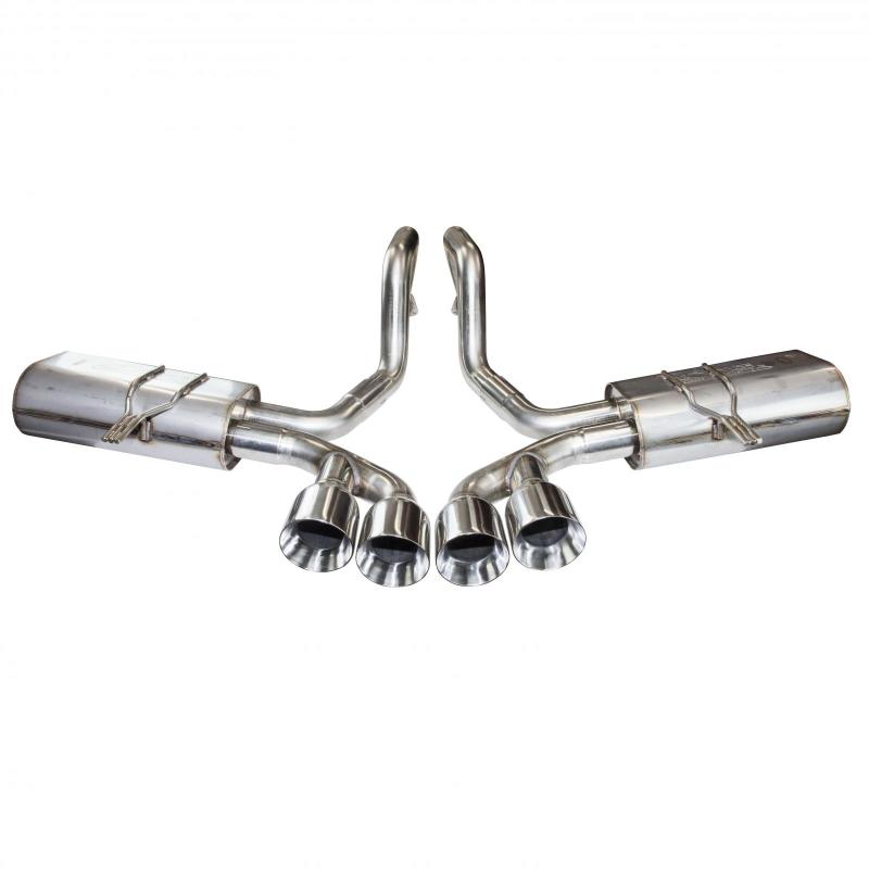 Load image into Gallery viewer, Kooks 97-04 Chevy Corvette Full 3in Axleback w/Pol Tips Requires 3in X-Pipe
