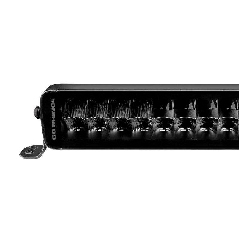 Load image into Gallery viewer, Go Rhino Xplor Blackout Series Dbl Row LED Light Bar (Side/Track Mount) 32in. - Blk
