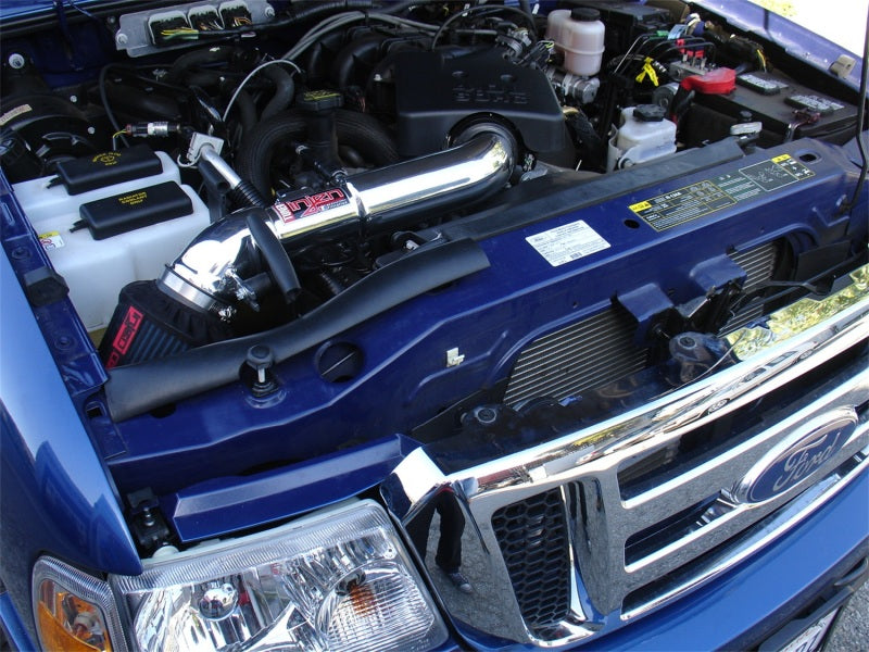 Load image into Gallery viewer, Injen 04-11 Ford Ranger PU 4.0L V6 Polished Short Ram Intake w/ MR Tech / Air Fusion / Heat Shield
