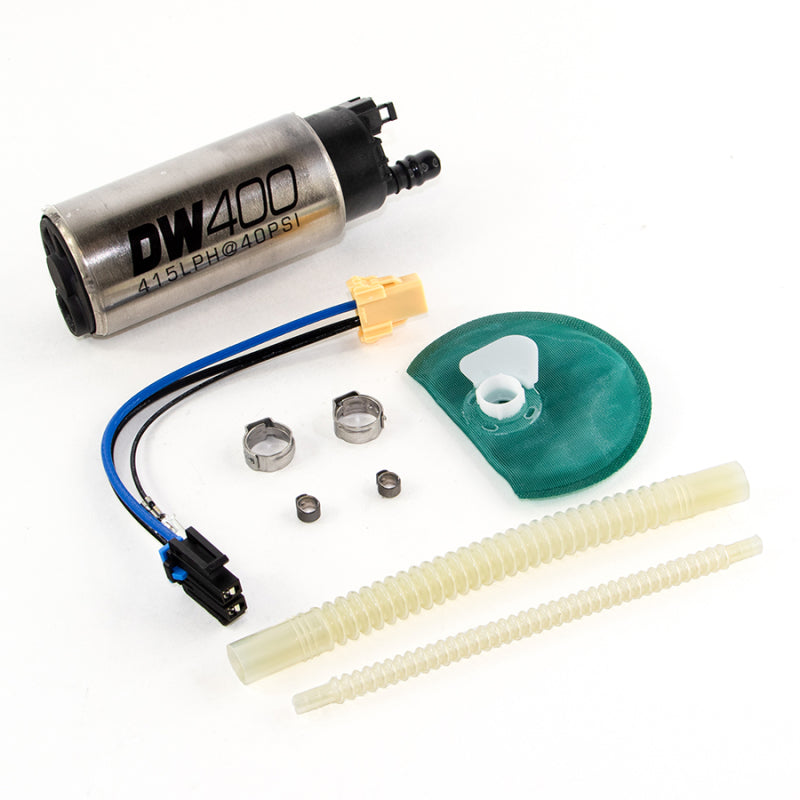 Load image into Gallery viewer, DeatschWerks 415LPH DW400 In-Tank Fuel Pump w/ 9-1046 Install Kit 11-14 Ford Mustang V6/GT
