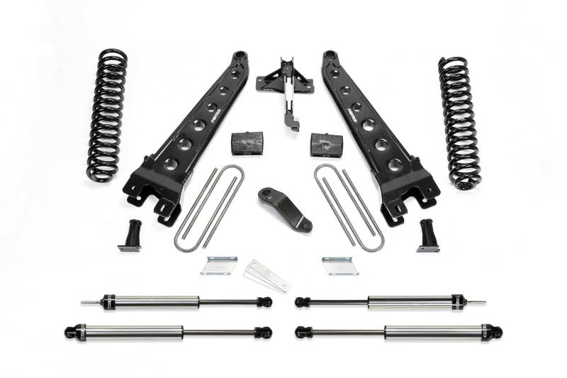 Load image into Gallery viewer, Fabtech 18 Ford F450/F550 4WD Diesel 6in Rad Arm Sys w/Coils &amp; Dl Shks
