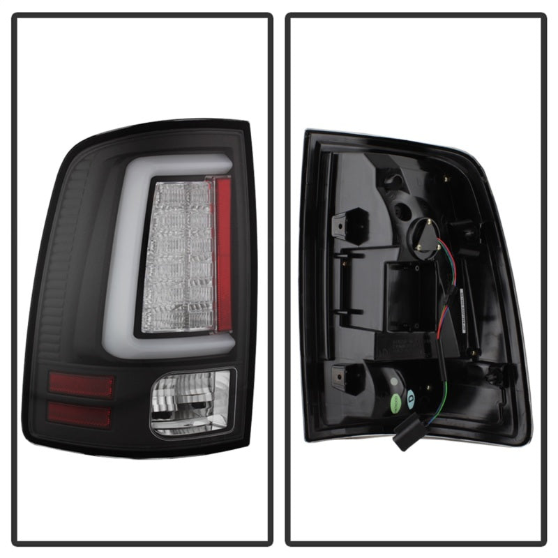 Load image into Gallery viewer, Spyder Dodge Ram 2013-2014 Light Bar LED Tail Lights - Black ALT-YD-DRAM13V2-LED-BK
