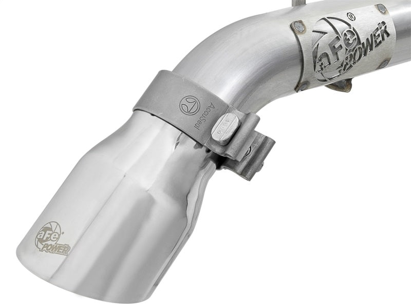 Load image into Gallery viewer, aFe MACH Force-Xp Axle-Back Exhaust System w/Polished Tip 18-20 Jeep Wrangler L4-2.0T / V6-3.6L
