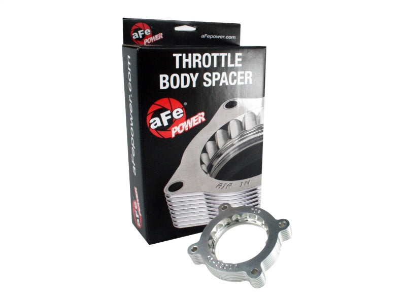 Load image into Gallery viewer, aFe Silver Bullet Throttle Body Spacer 11-12 Ford F-150 V6 3.5L (tt) EcoBoost

