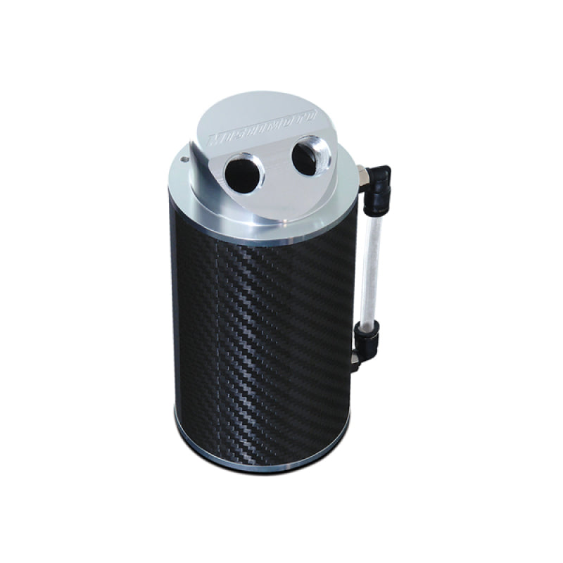 Load image into Gallery viewer, Mishimoto Carbon Fiber Oil Catch Can 10mm Fittings
