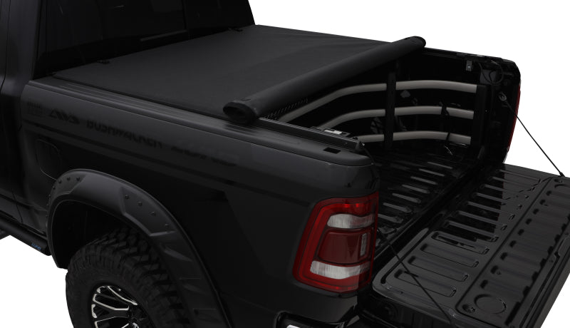 Load image into Gallery viewer, Lund 02-17 Dodge Ram 1500 (5.5ft. Bed) Genesis Elite Roll Up Tonneau Cover - Black
