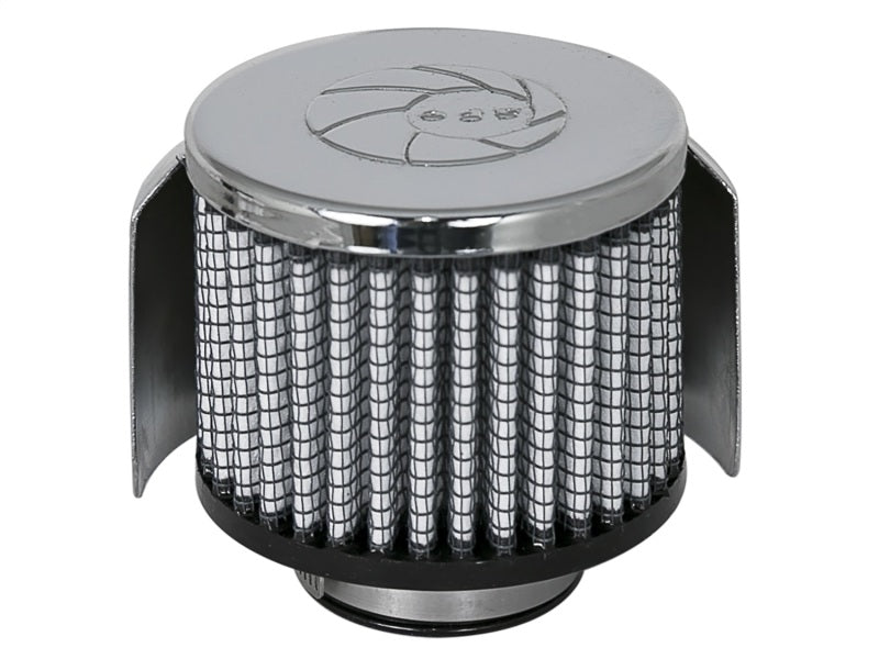 Load image into Gallery viewer, aFe MagnumFLOW Air Filters CCV PDS A/F CCV PDS 1-1/2Fx3Bx3T(Chr w/HS)x2-1/2H
