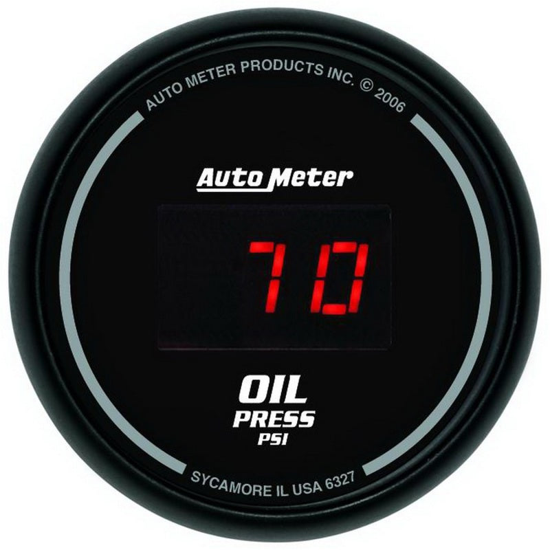 Load image into Gallery viewer, AutoMeter Gauge Kit 5 Pc. 3-3/8in. &amp; 2-1/16in. Elec Speedo Digital Black Dial W/ Red Led
