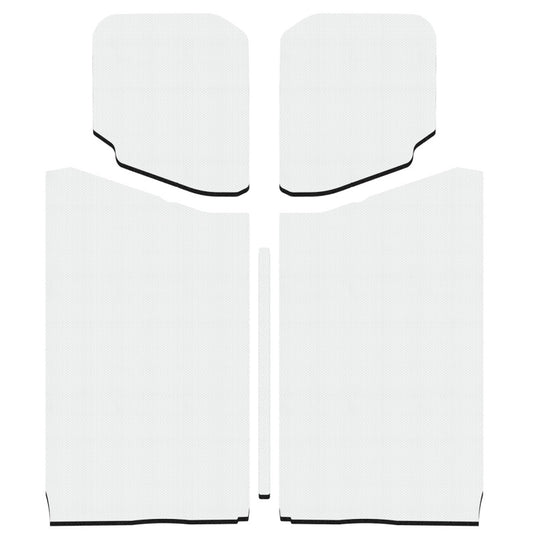 DEI 18-23 Jeep Wrangler JL 2-Door Boom Mat Headliner - 5 Piece - White